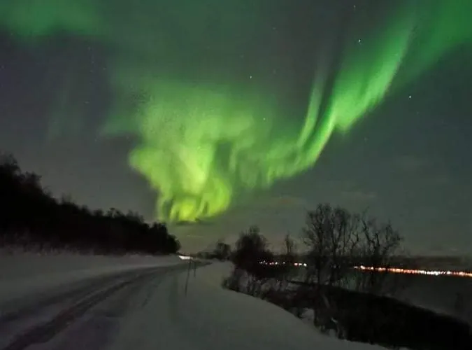 Aurora In Shared Hause Nr3 We Are Doing Northen Lights Trip, Reaindear Trip And Sommaroy Fjord Trips * Tromsø